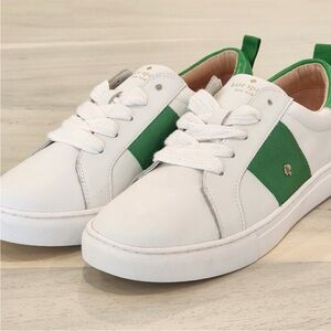 NWT Kate Spade New York Ainsley Optic White/ KS
Green Women's Sneakers Size 11
